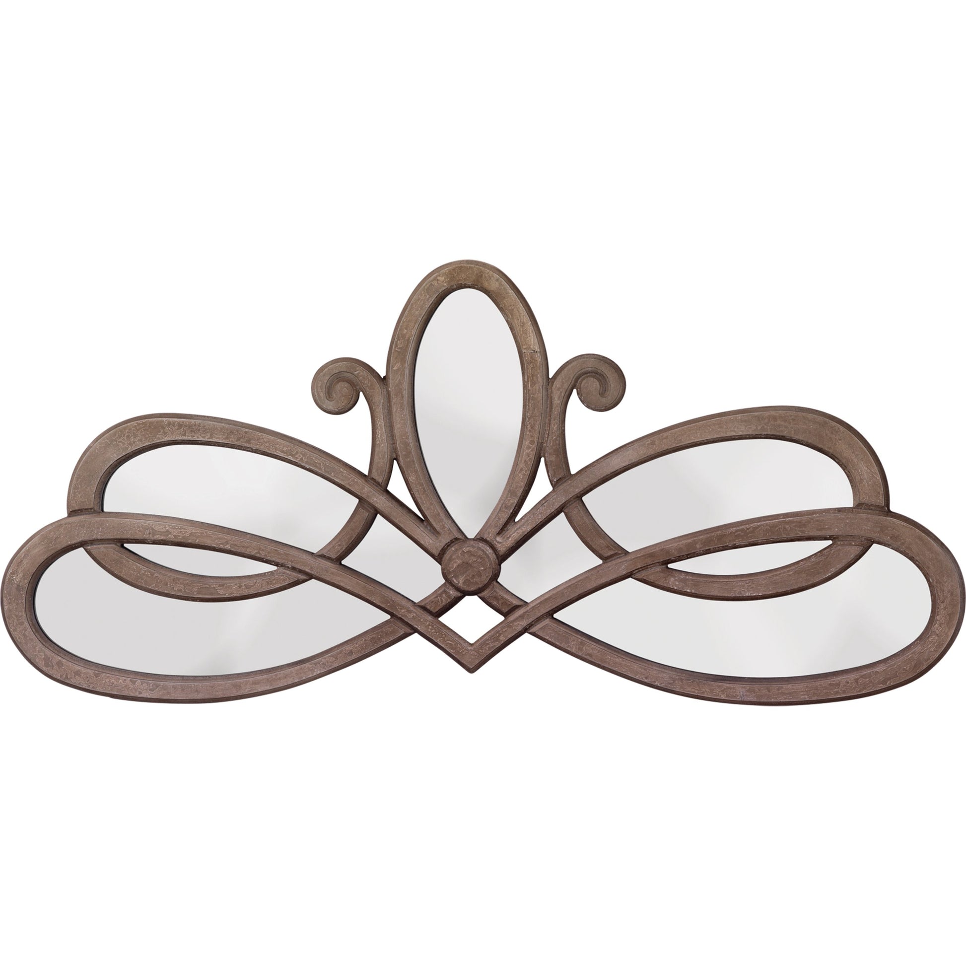 Scroll Mirror by Lifestyle by JY. Made from unique in a transitional style.