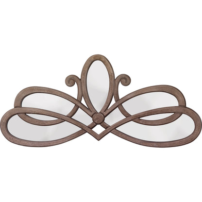 Scroll Mirror by Lifestyle by JY. Made from unique in a transitional style.