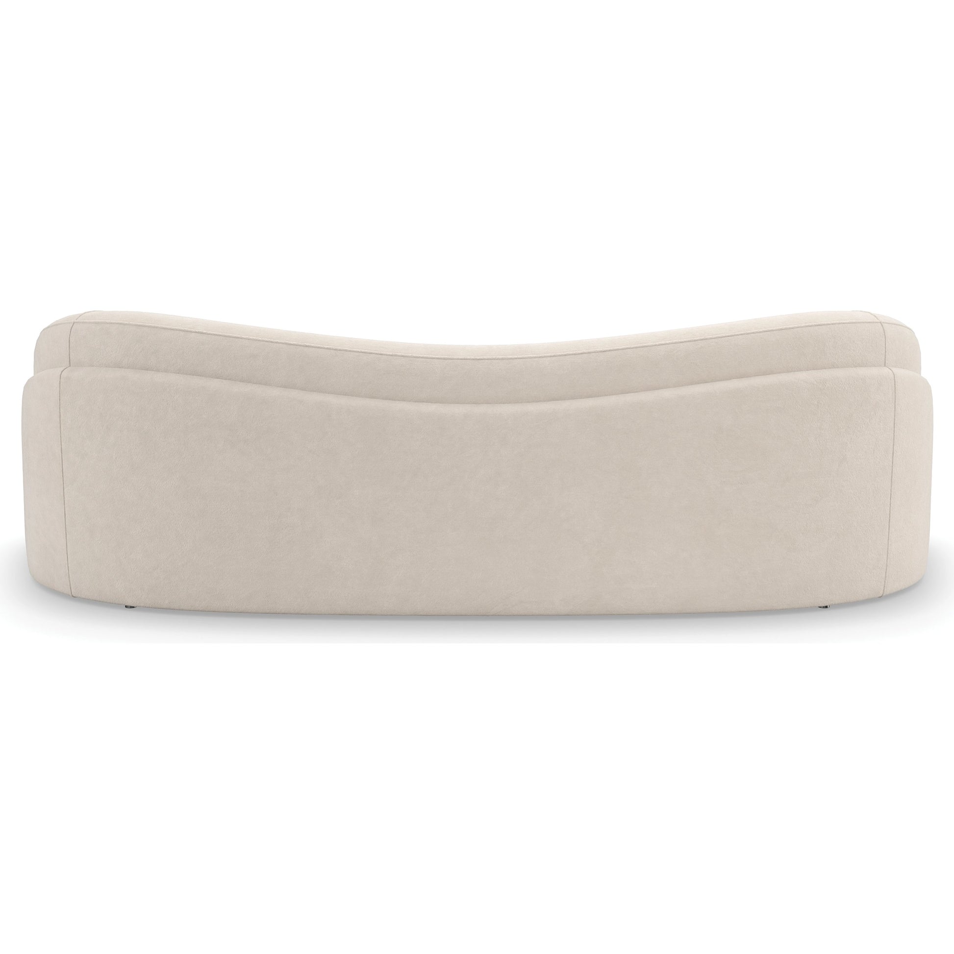 Movement Sofa by Caracole in alabaster. Made from unique in a modern style.