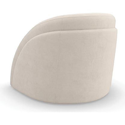 Movement Chair by Caracole in cream. Made from unique in a modern style.