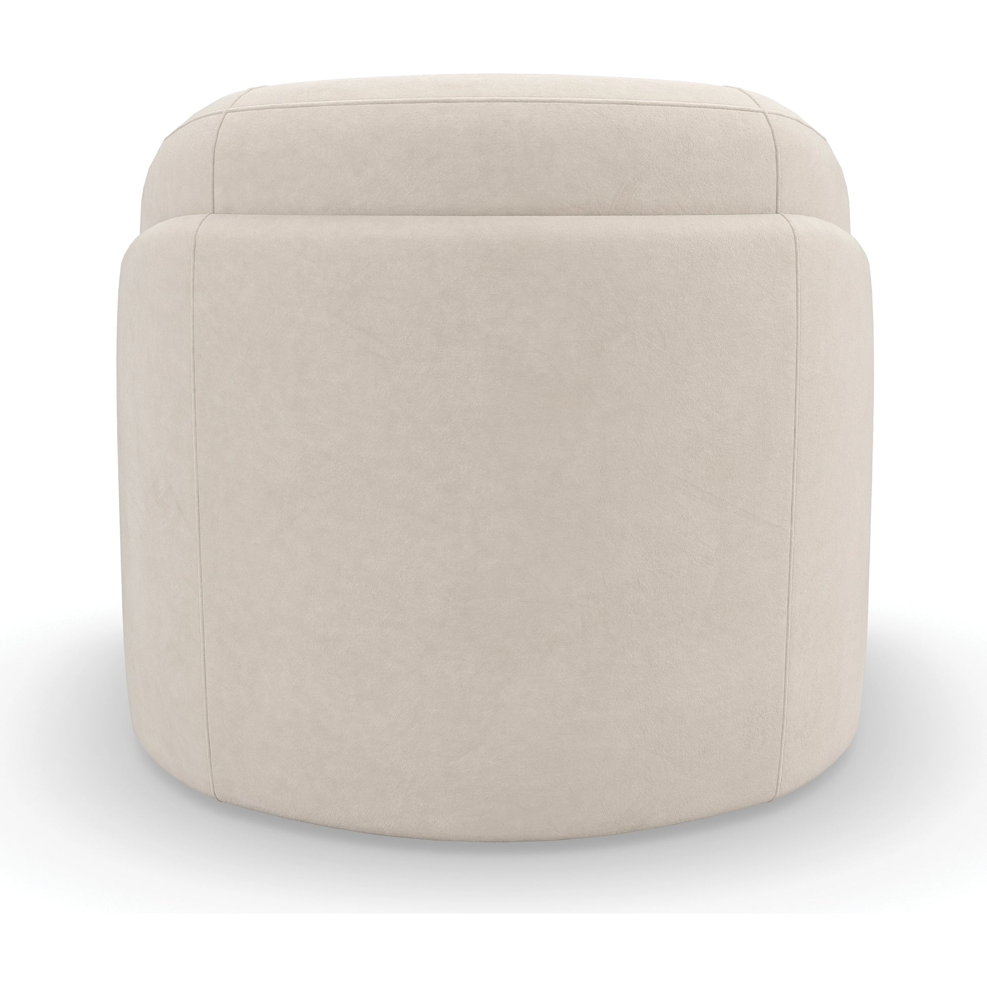 Movement Chair by Caracole in cream. Made from unique in a modern style.