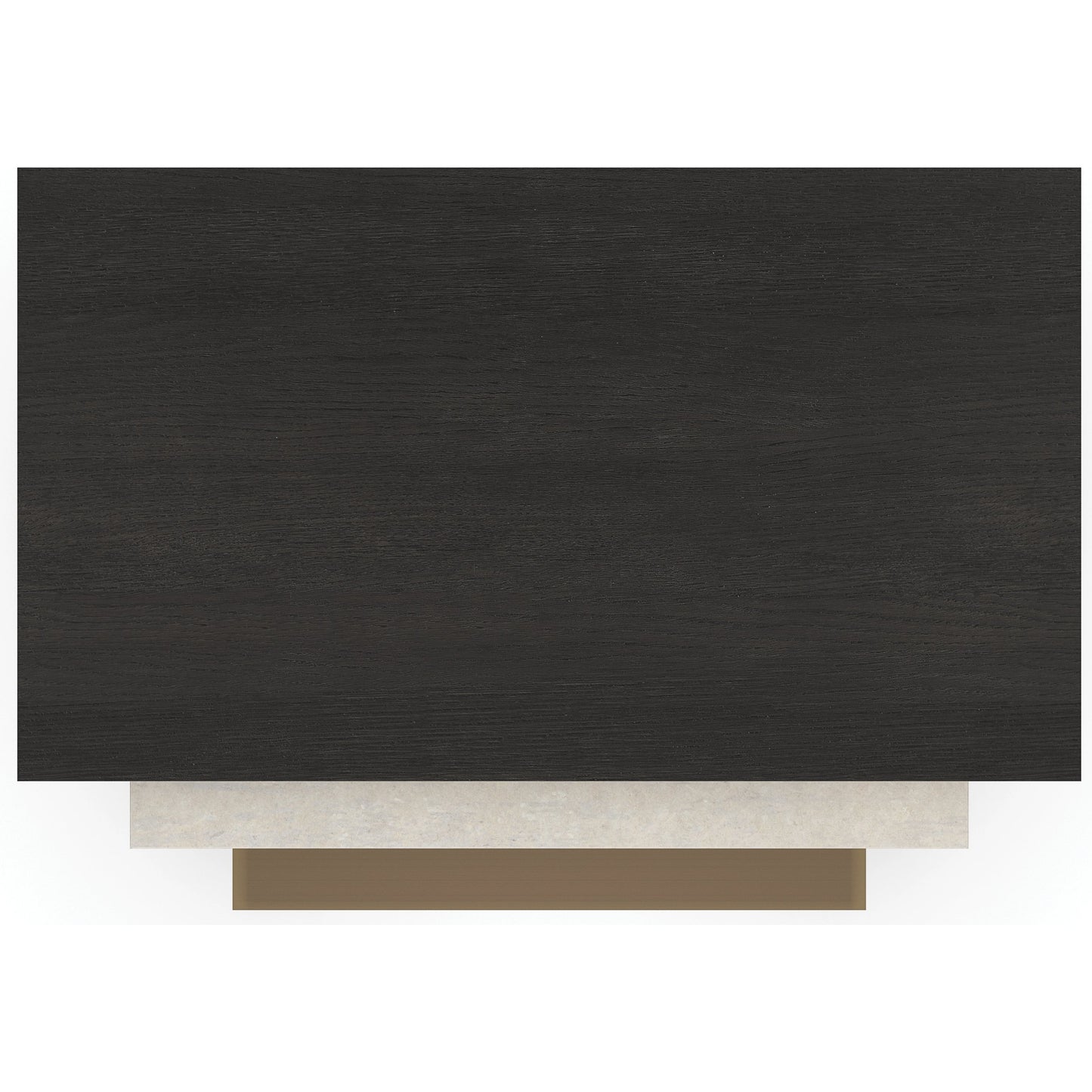 004 SI-2095987 | Additional Silo | Contrast Nesting Tables by Caracole in cinder, crème travertine, lucent bronze plated metal. Made from birch, stone, metal, quartersawn oak in a modern style.