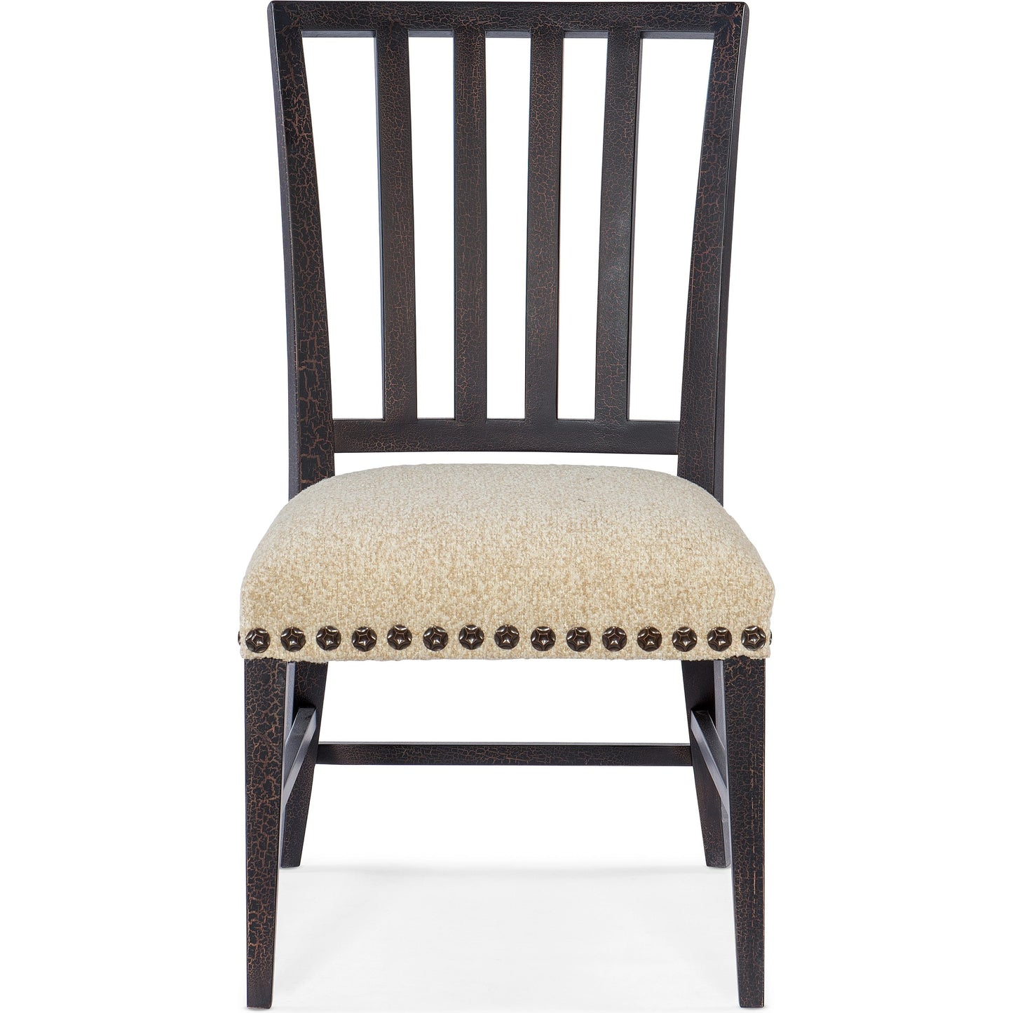 010 SI-1959526 | Additional Silo | Big Sky Side Chair (Set of 2) by Hooker Furniture in beige. Made from wood, fabric, nailheads in a transitional style.