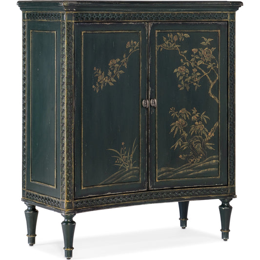 Charleston Two-Door Accent Chest by Hooker Furniture. Made from maple veneers in a transitional style.