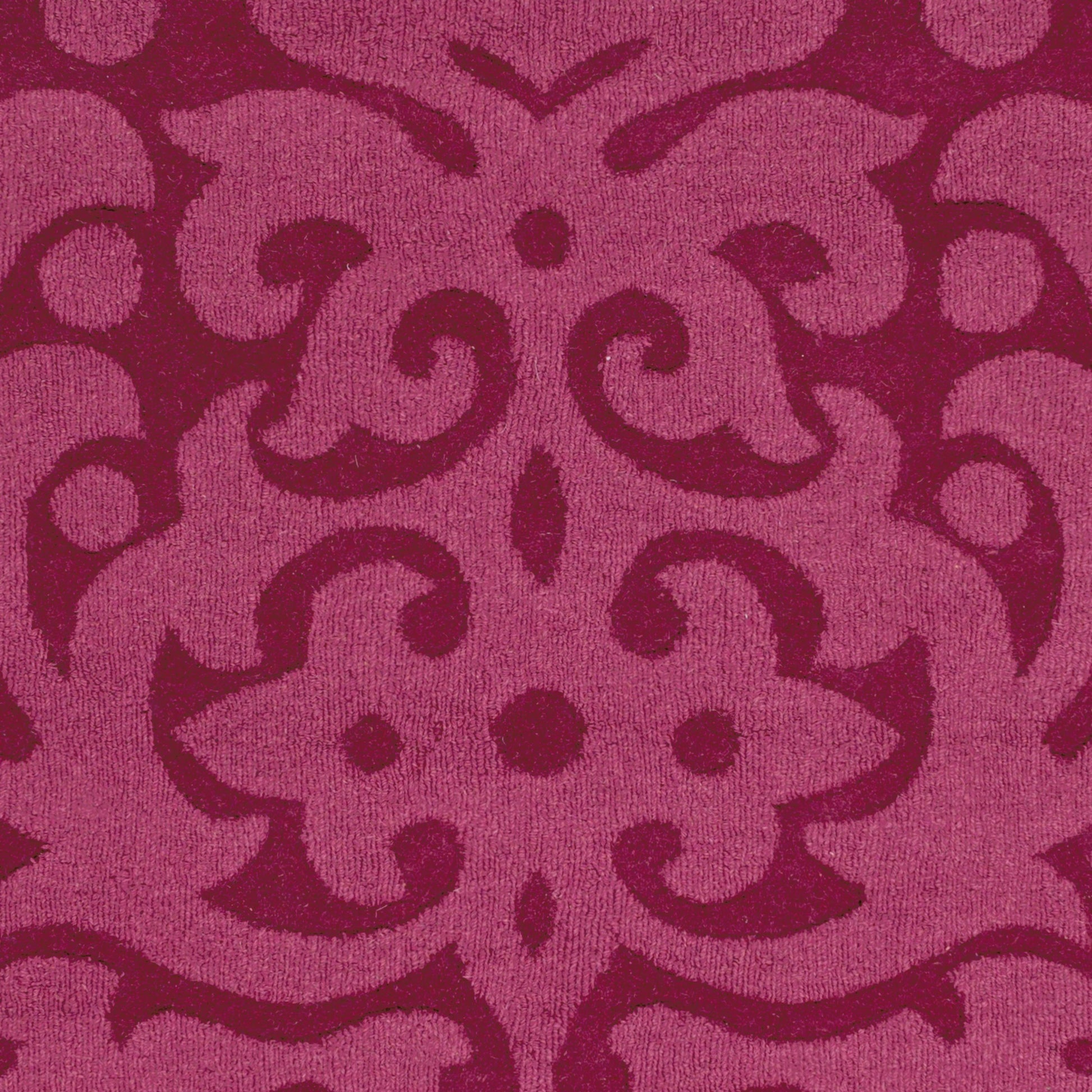 Mystique Rug - 649 by Surya in plum. Made from 100% wool in a unique style.