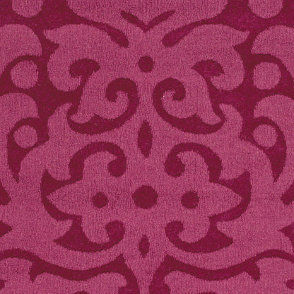 Mystique Rug - 649 by Surya in plum. Made from 100% wool in a unique style.
