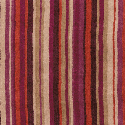 Mystique Rug - 1494 by Surya in brown, plum, rust. Made from 100% wool in a unique style.