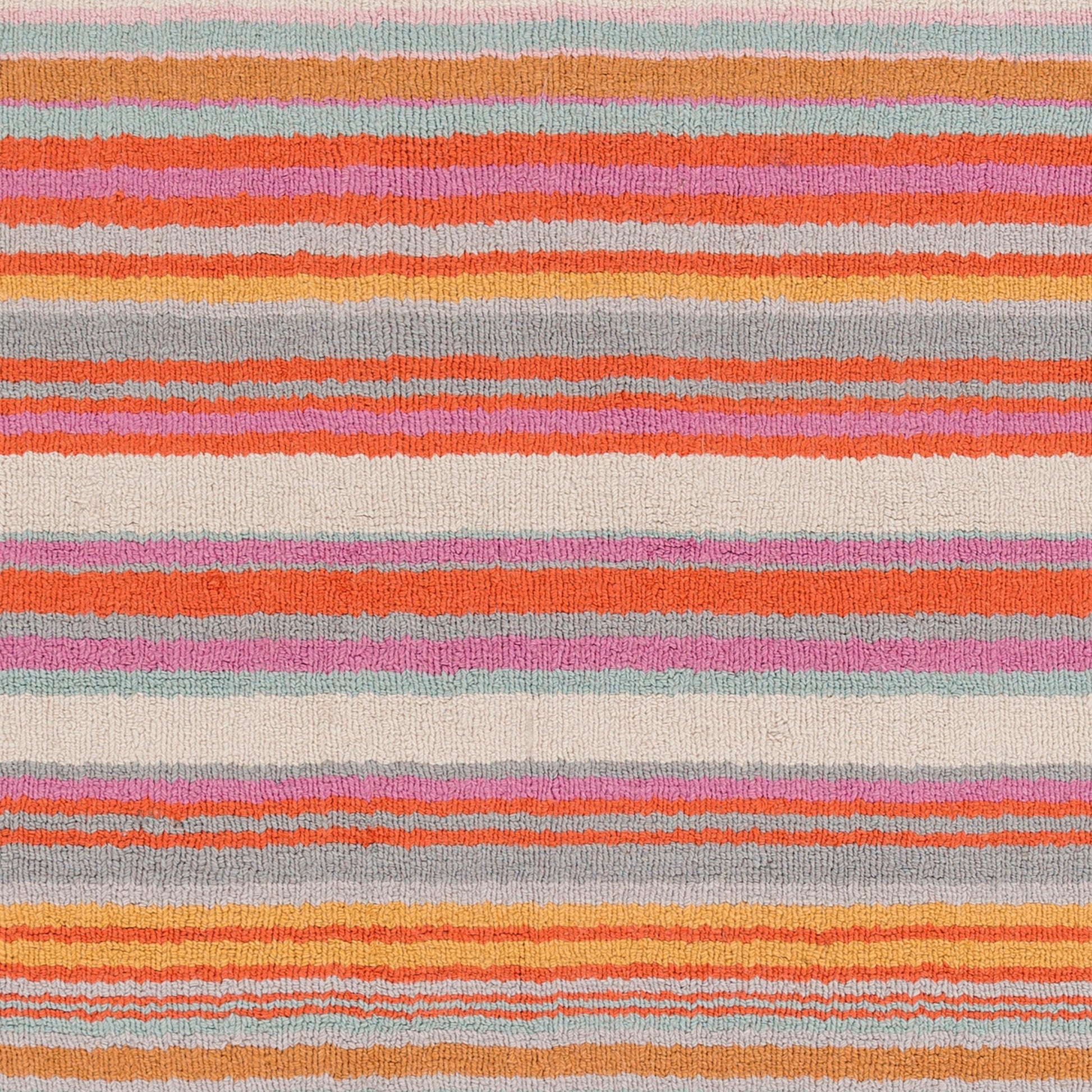 Mystique Rug - 97 by Surya in purple, dusty pink, beige, charcoal, burnt orange, seafoam. Made from 100% wool in a unique style.