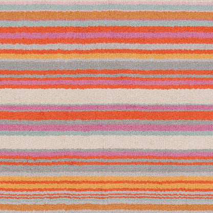 Mystique Rug - 97 by Surya in purple, dusty pink, beige, charcoal, burnt orange, seafoam. Made from 100% wool in a unique style.