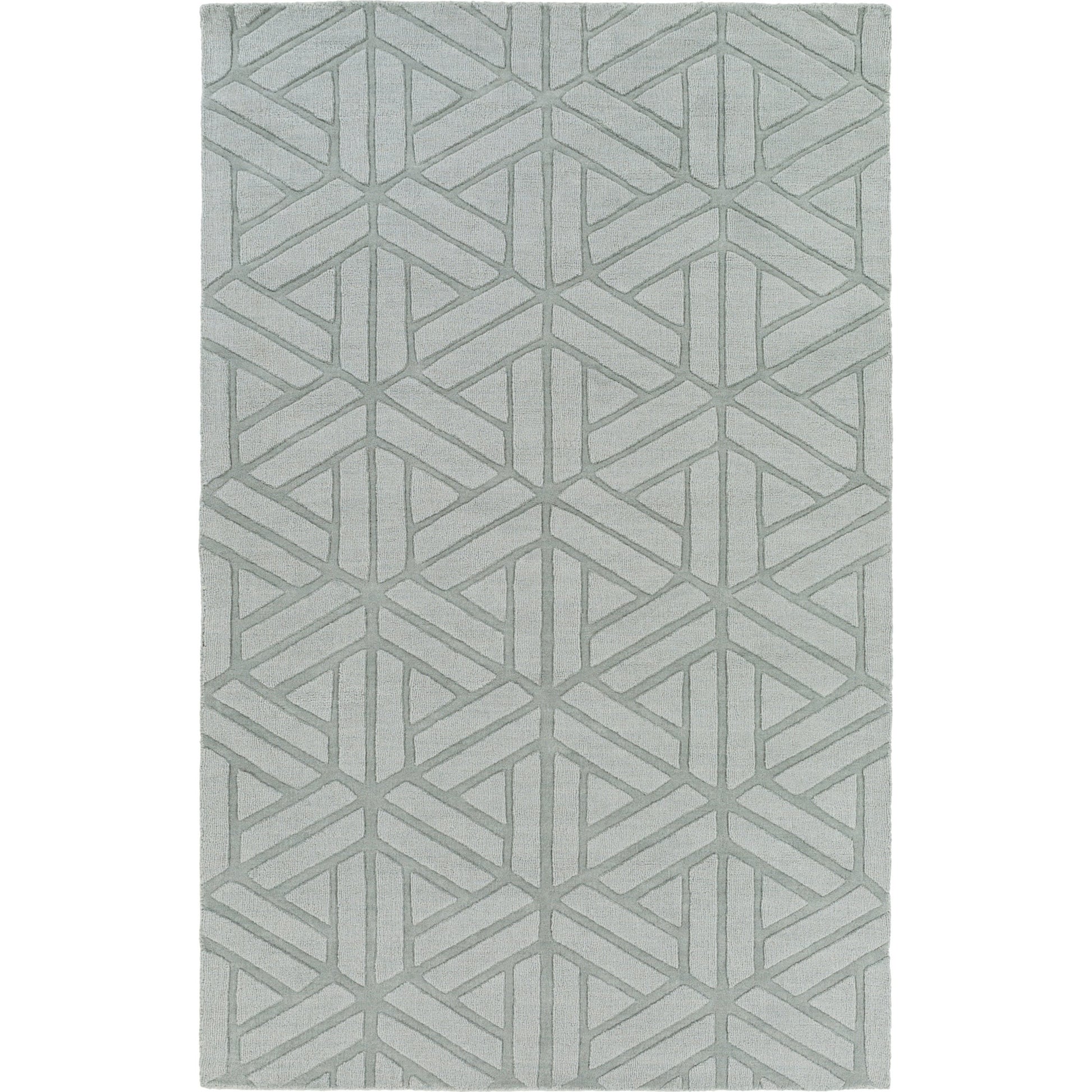 Mystique Rug - 14833 by Surya in ivory. Made from 100% wool in a unique style.