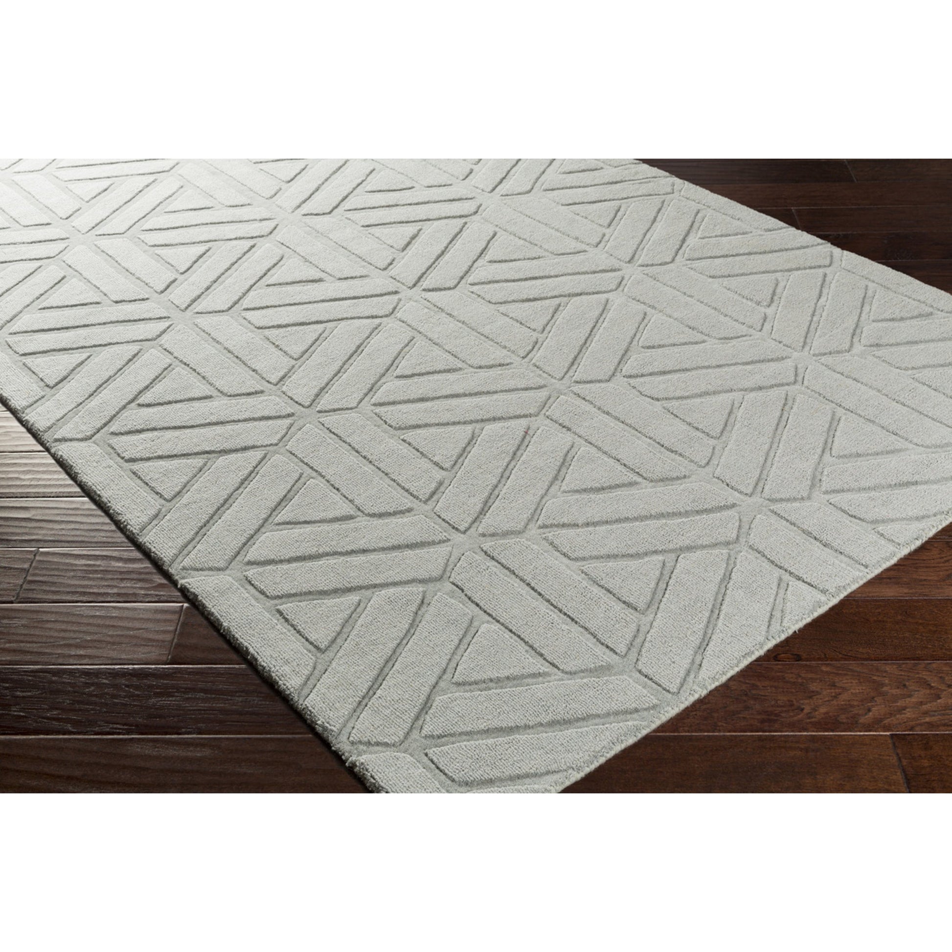 Mystique Rug - 14833 by Surya in ivory. Made from 100% wool in a unique style.