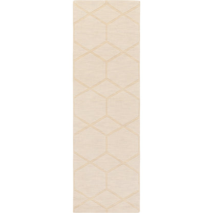 Mystique Rug - 14834 by Surya in ivory. Made from 100% wool in a unique style.
