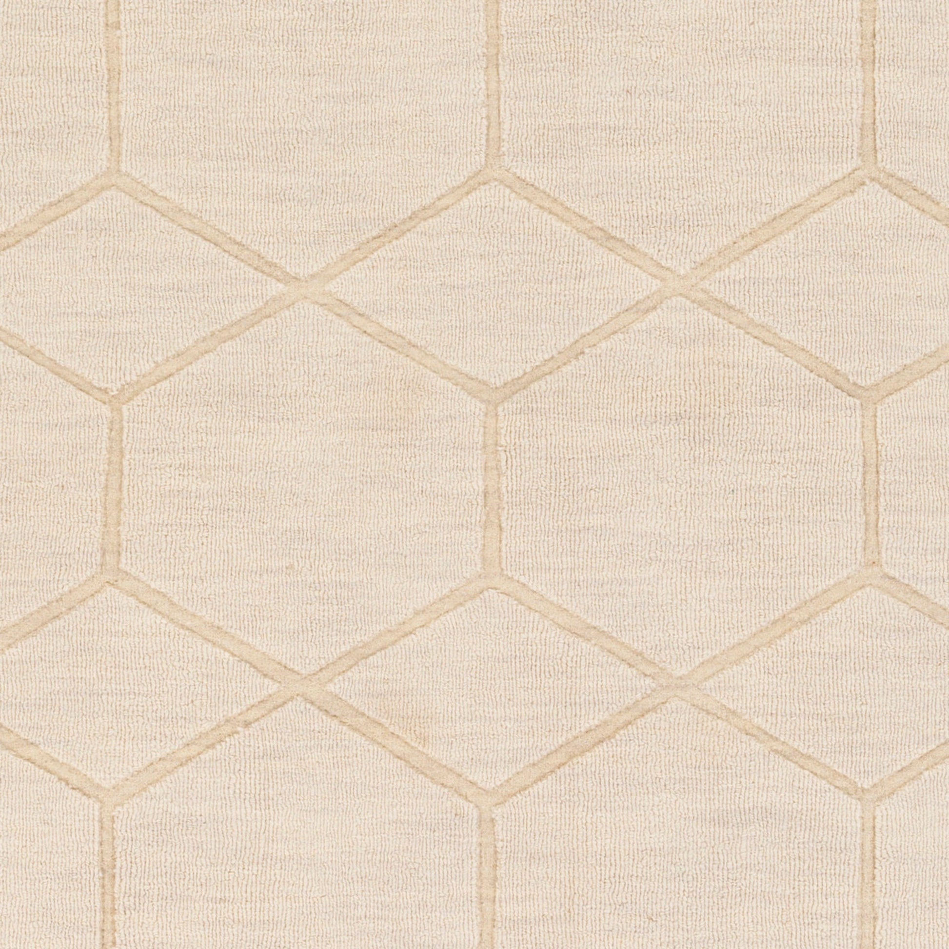 Mystique Rug - 14834 by Surya in ivory. Made from 100% wool in a unique style.