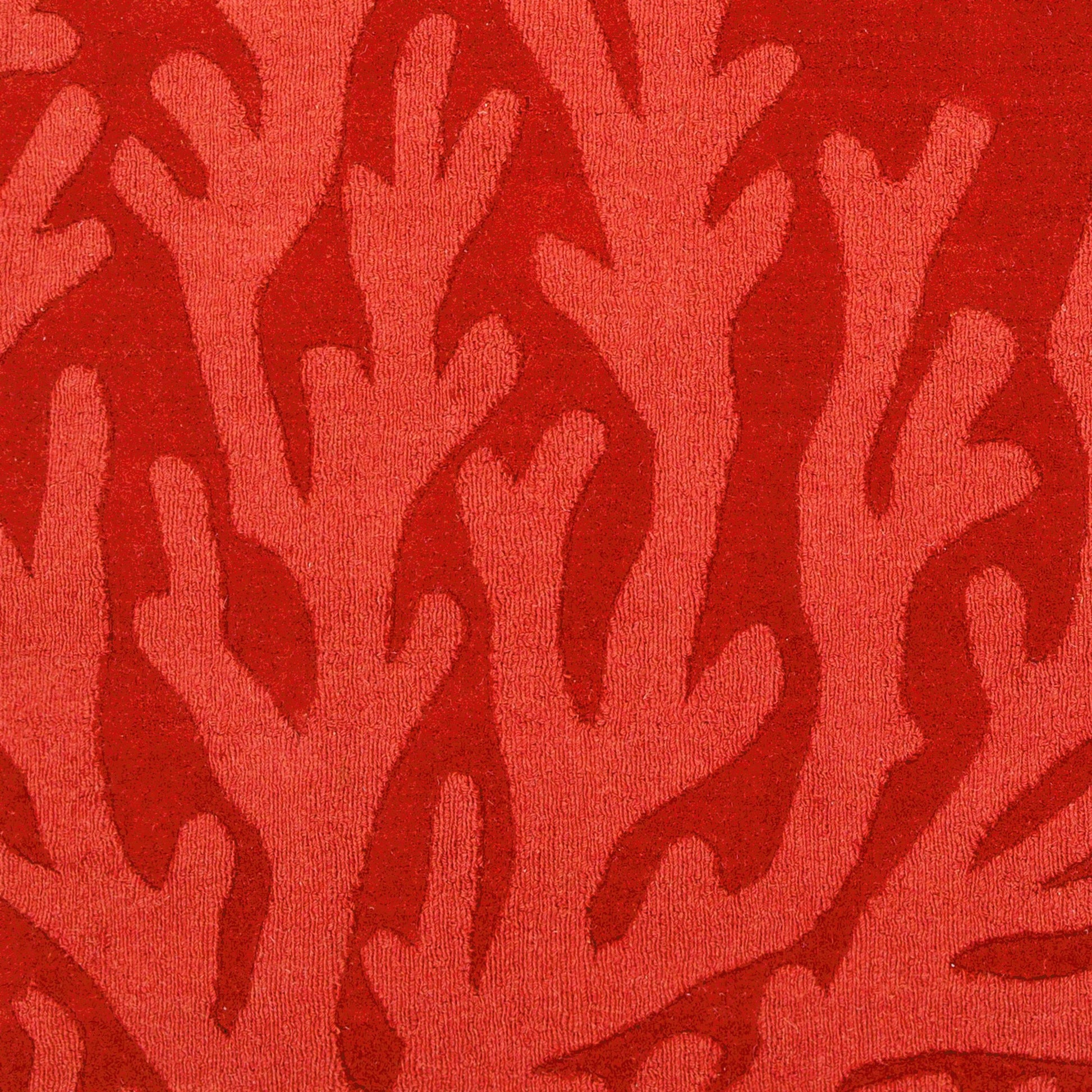 Mystique Rug - 22148 by Surya in rust. Made from 100% wool in a unique style.