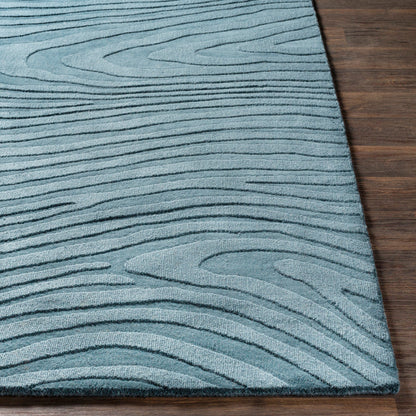 Mystique Rug - 22150 by Surya in ivory. Made from 100% wool in a unique style.