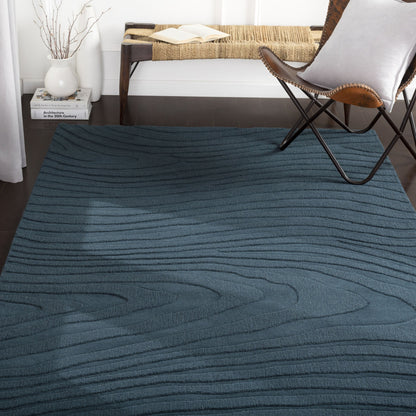 Mystique Rug - 22150 by Surya in ivory. Made from 100% wool in a unique style.