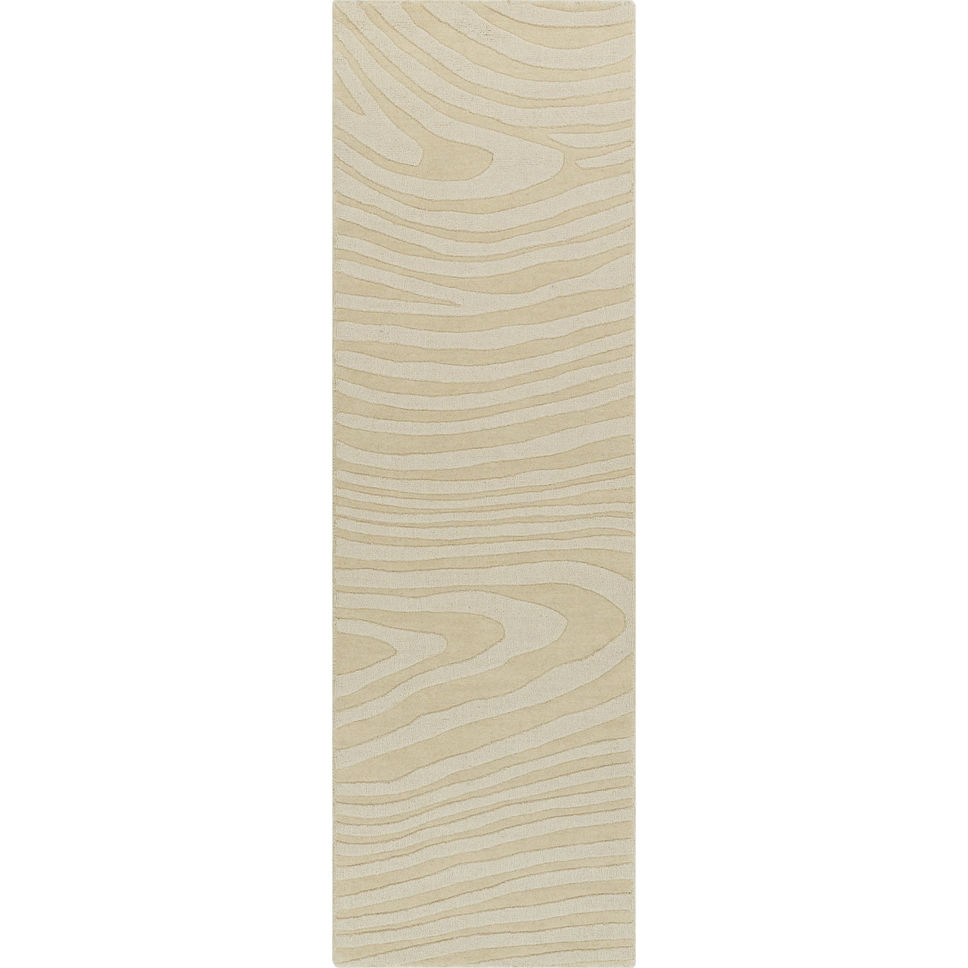 Mystique Rug - 22150 by Surya in ivory. Made from 100% wool in a unique style.