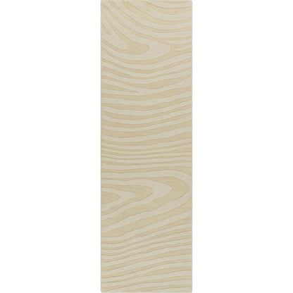 Mystique Rug - 22150 by Surya in ivory. Made from 100% wool in a unique style.