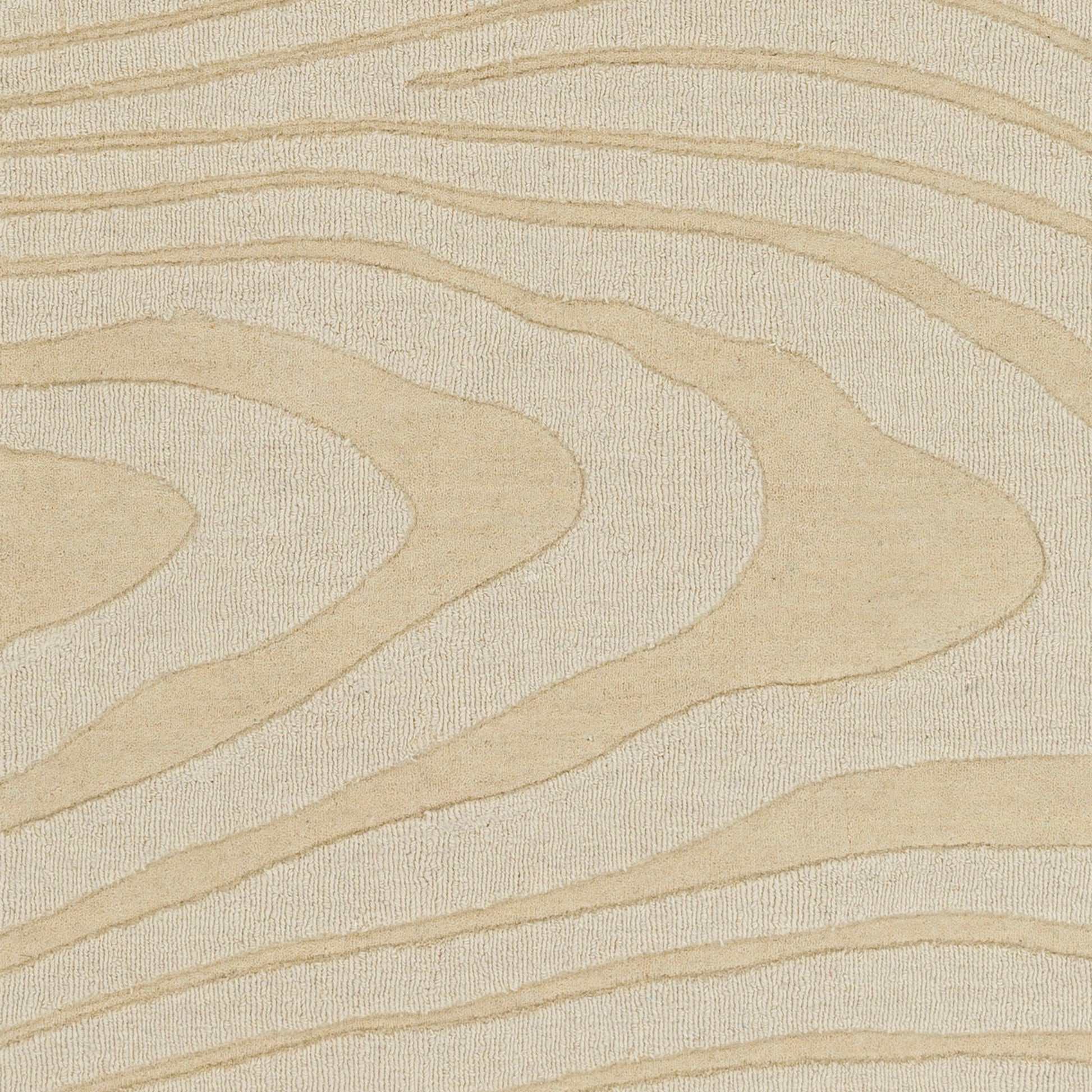 Mystique Rug - 22150 by Surya in ivory. Made from 100% wool in a unique style.