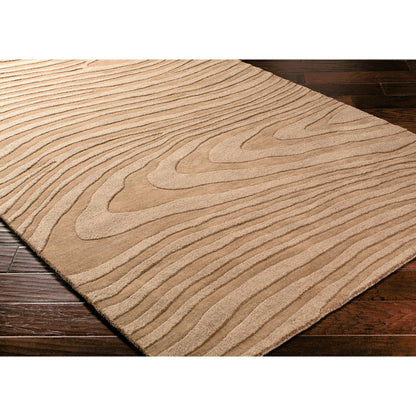 Mystique Rug - 22150 by Surya in ivory. Made from 100% wool in a unique style.