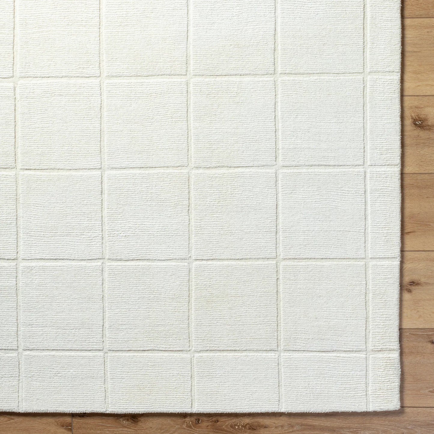 006 SI-2131579,SI-2131580,SI-2131581,SI-2131582 | Closeup | Mystique Rug - 484854 by Livabliss in ivory, pearl, soft beige. Made from face: 100% wool, warp: 100% cotton in a unique style.
