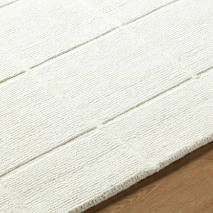 Mystique Rug - 484854 by Livabliss in ivory, pearl, soft beige. Made from face: 100% wool, warp: 100% cotton in a unique style.