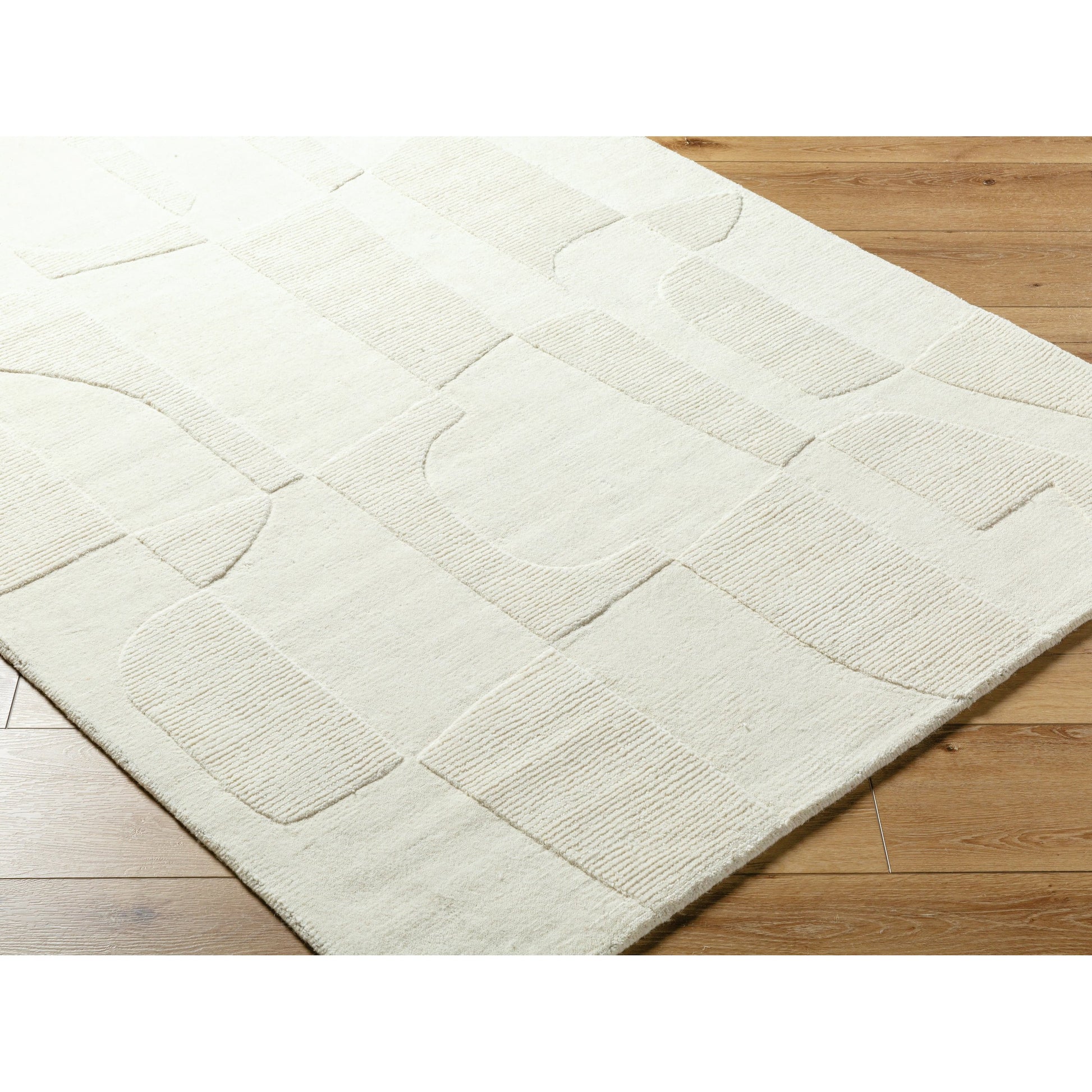 Mystique Rug - 484881 by Livabliss in ivory, cream, beige. Made from face: 100% wool, warp: 100% cotton in a unique style.