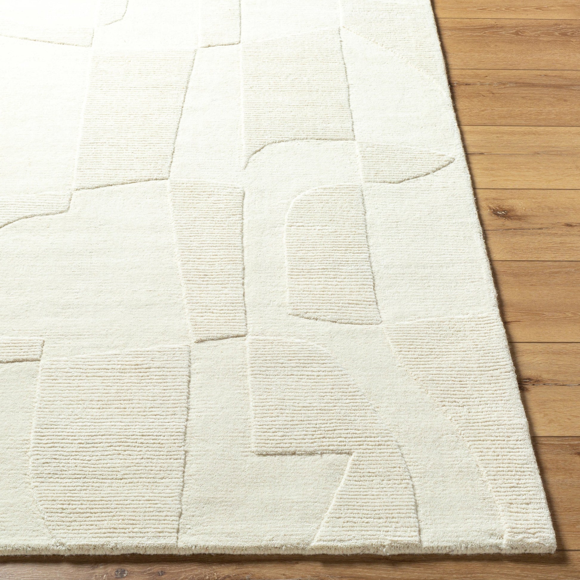 Mystique Rug - 484881 by Livabliss in ivory, cream, beige. Made from face: 100% wool, warp: 100% cotton in a unique style.