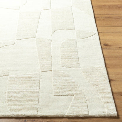 Mystique Rug - 484881 by Livabliss in ivory, cream, beige. Made from face: 100% wool, warp: 100% cotton in a unique style.