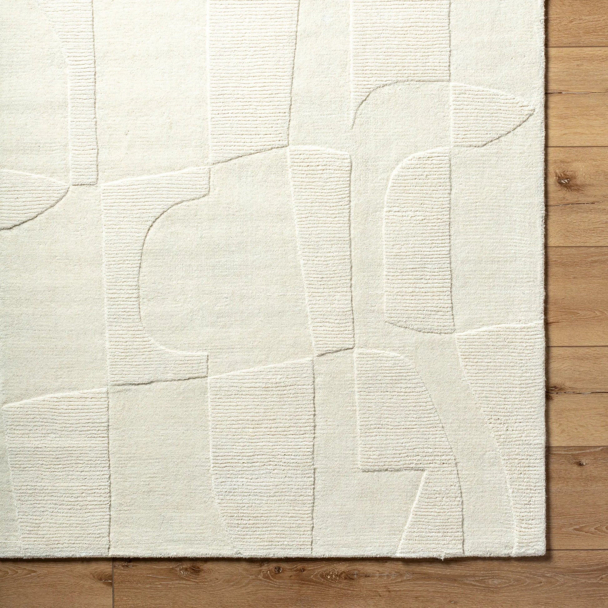 Mystique Rug - 484881 by Livabliss in ivory, cream, beige. Made from face: 100% wool, warp: 100% cotton in a unique style.