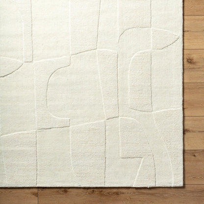 Mystique Rug - 484881 by Livabliss in ivory, cream, beige. Made from face: 100% wool, warp: 100% cotton in a unique style.