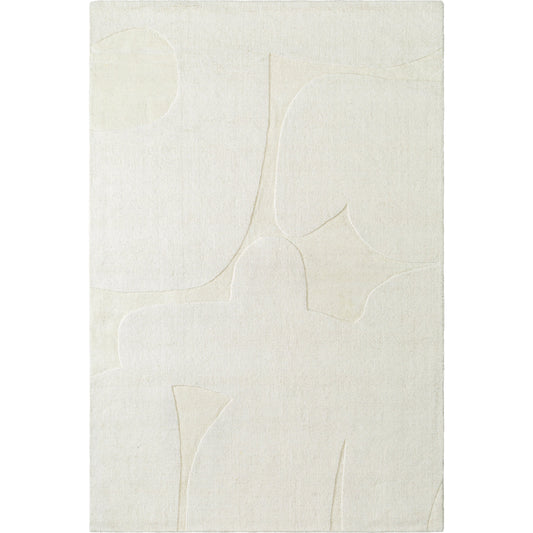 Mystique Rug - 484908 by Livabliss in off-white, white. Made from face: 100% wool, warp: 100% cotton in a unique style.