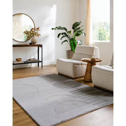 Mystique Rug - 484935 by Livabliss in taupe, stone grey, charcoal. Made from face: 100% wool, warp: 100% cotton in a unique style.