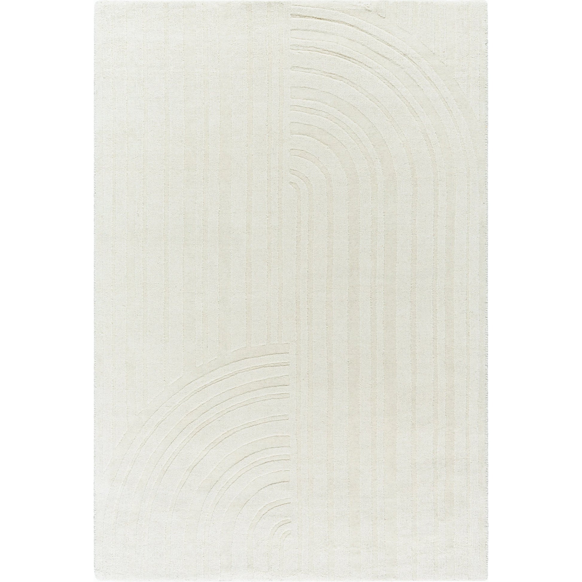 Mystique Rug - 489175 by Livabliss in ivory, cream, sandstone. Made from wool in a unique style.