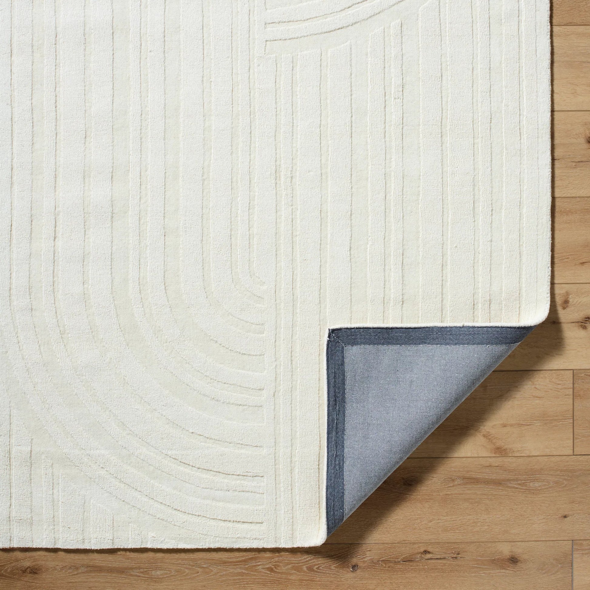 Mystique Rug - 489175 by Livabliss in ivory, cream, sandstone. Made from wool in a unique style.