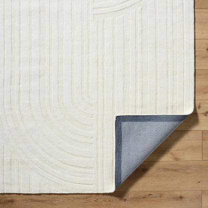 Mystique Rug - 489175 by Livabliss in ivory, cream, sandstone. Made from wool in a unique style.