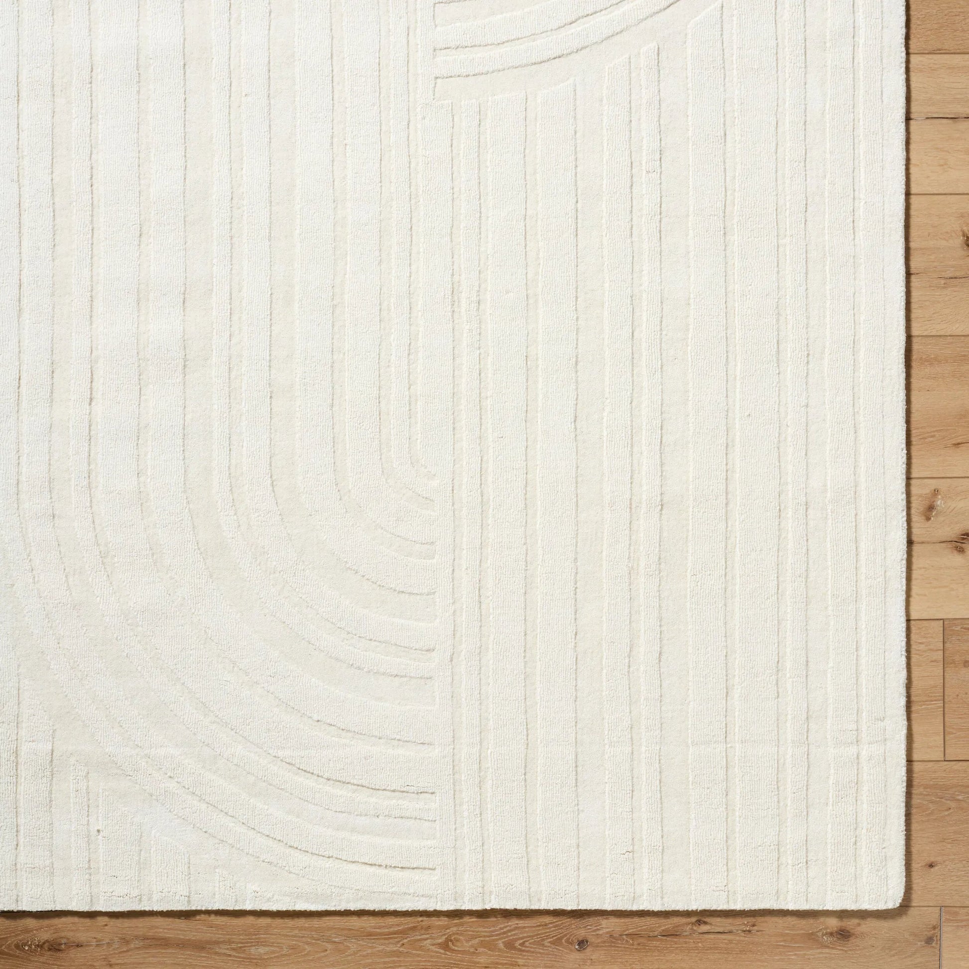 Mystique Rug - 489175 by Livabliss in ivory, cream, sandstone. Made from wool in a unique style.