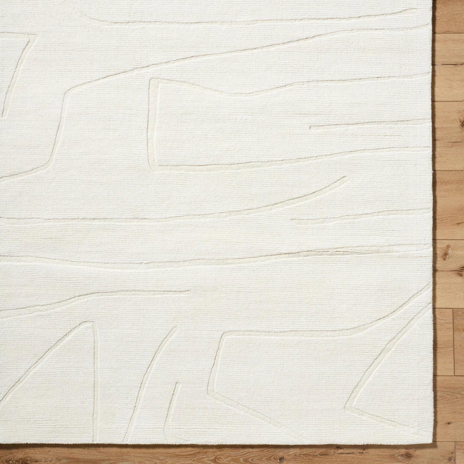 Mystique Rug - 489202 by Livabliss in ivory, cream, beige. Made from wool in a unique style.