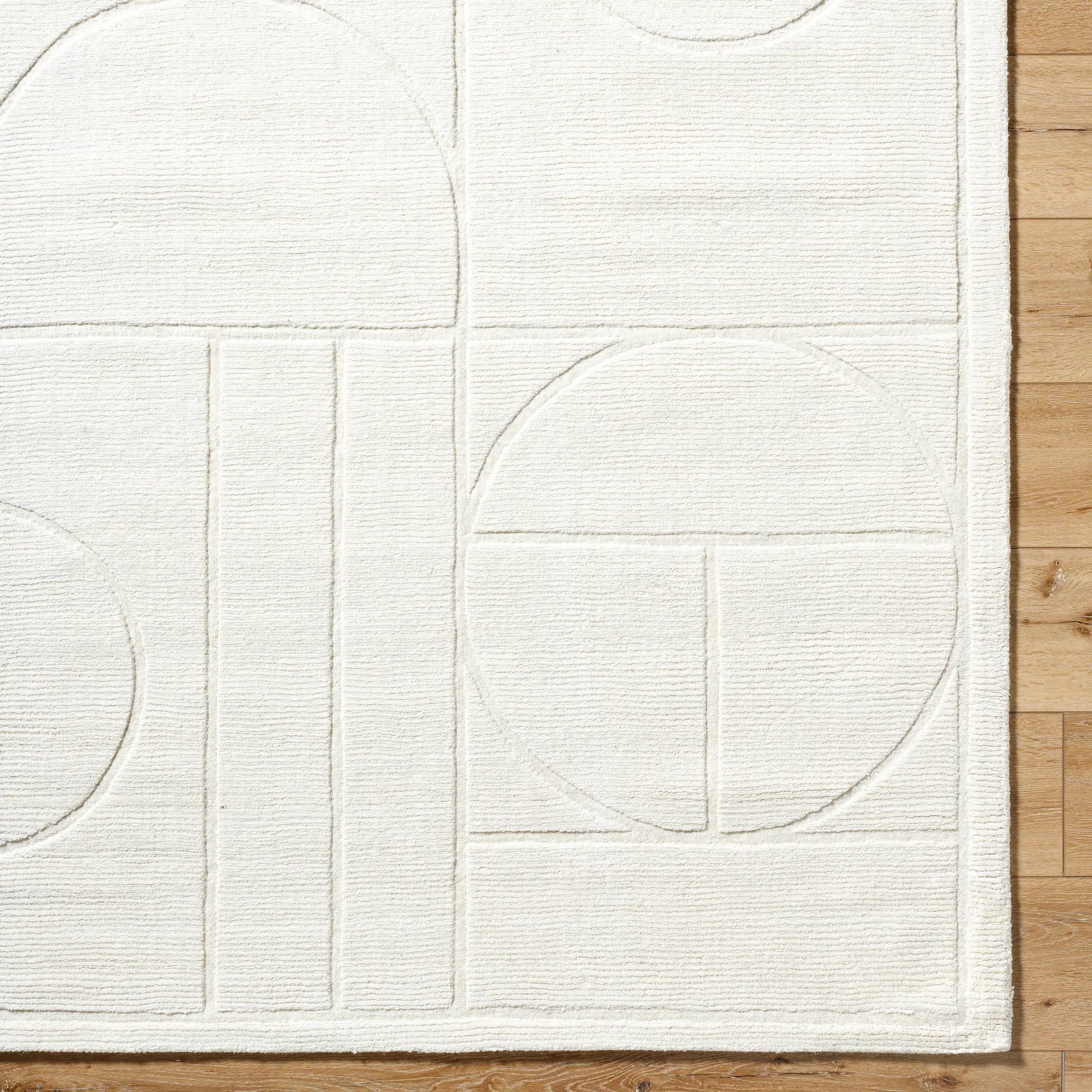 Mystique Rug - 489211 by Livabliss in ivory, cream, off-white. Made from wool in a unique style.