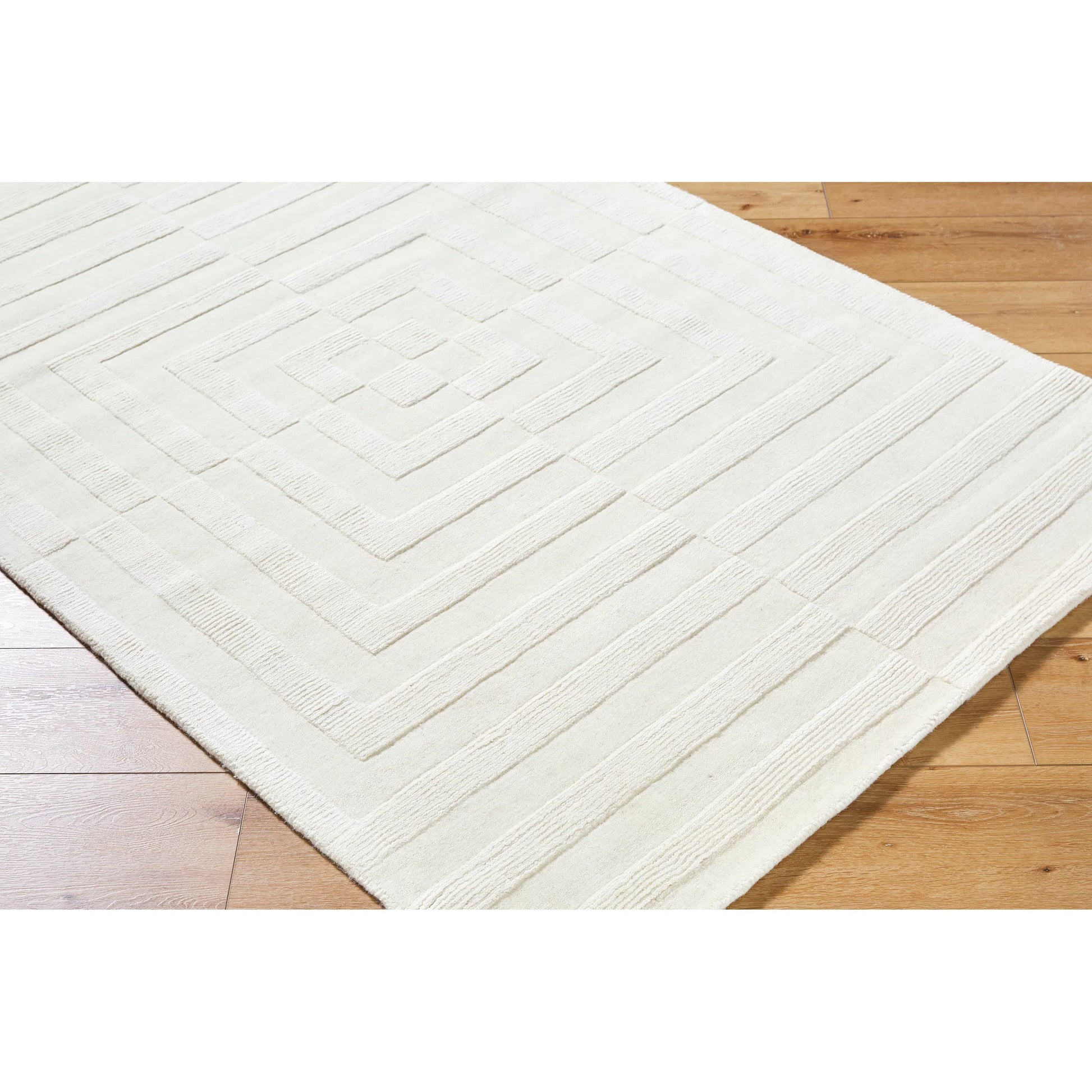 Mystique Rug - 489220 by Livabliss in ivory, cream, beige. Made from wool in a unique style.