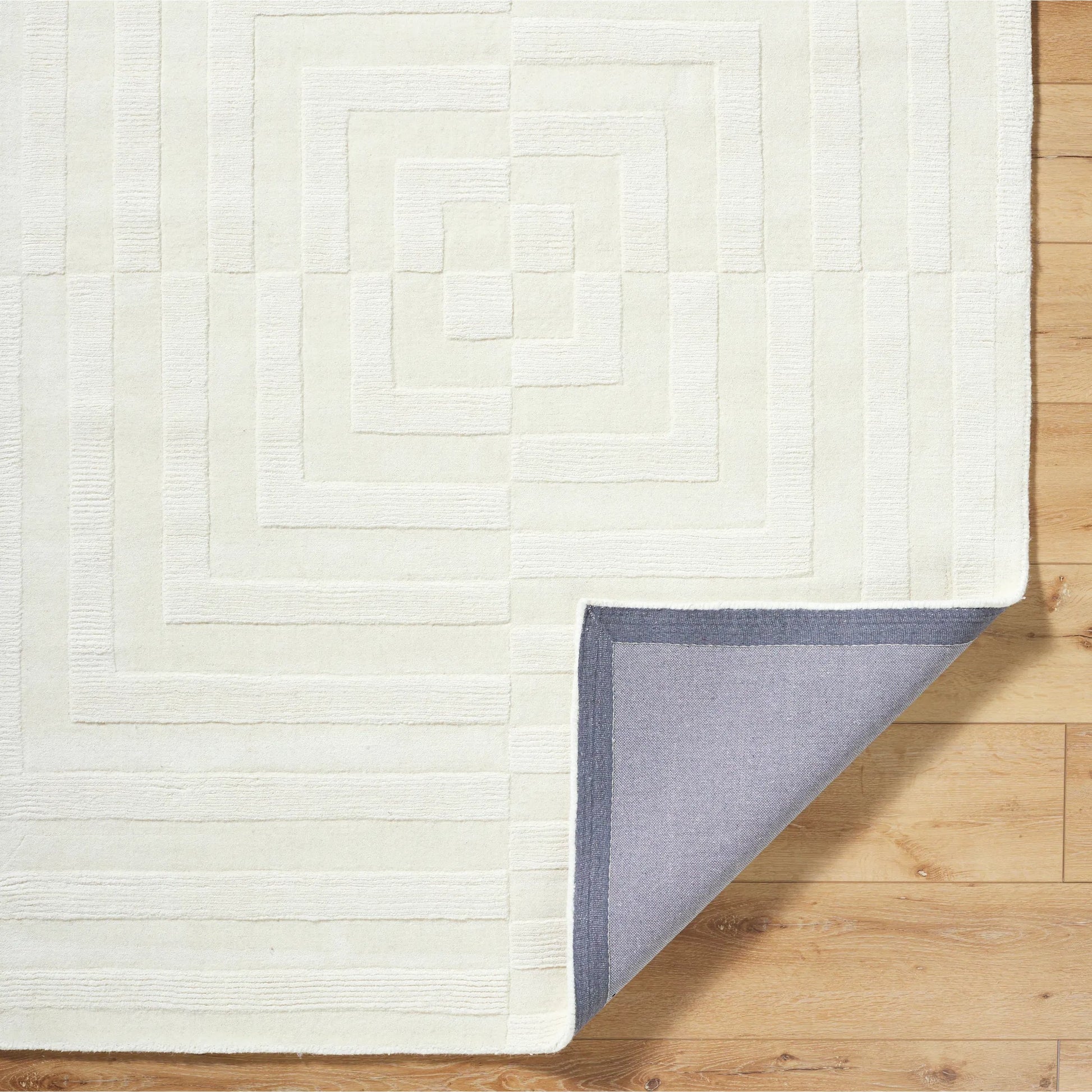 Mystique Rug - 489220 by Livabliss in ivory, cream, beige. Made from wool in a unique style.
