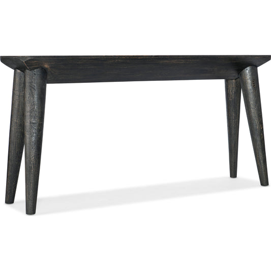 Commerce & Market Arness Console by Hooker Furniture in black. Made from mango wood in a modern style.
