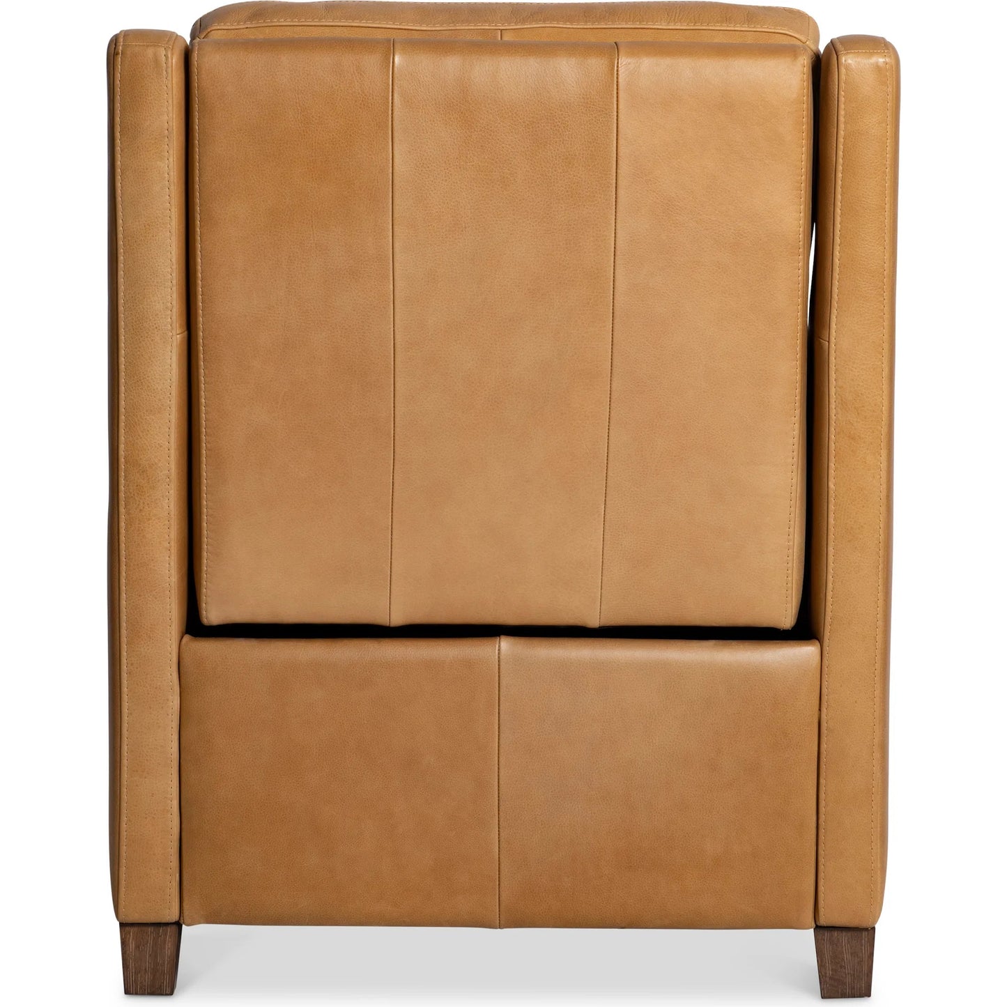 006 SI-2524013 | Additional Silo | Dillon Leather Recliner by Bernhardt in beige, tan. Made from leather in a traditional style.