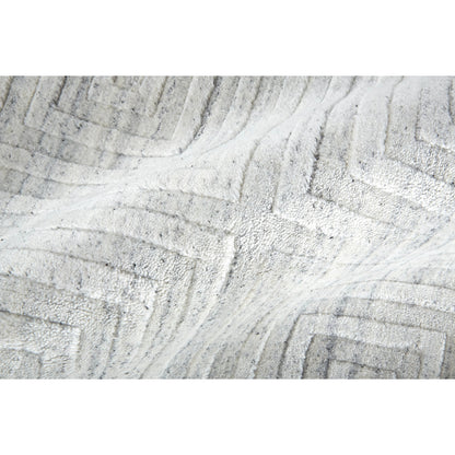 Redford Transitional Solid Rug - 8670F by Feizy. Made from 70% viscose, 30% wool in a unique style.