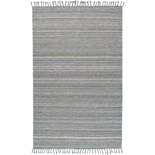 Brady Transitional Stripes Rug - 0736F by Feizy. Made from wool, cotton in a unique style.
