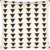 Cream, Black / Down Feather / 18" x 18"