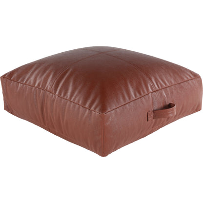 Mack Pillow - 14280 by Surya in brown. Made from front: 100% polyester, back: 100% polyester, fill: polybeads in a traditional style.