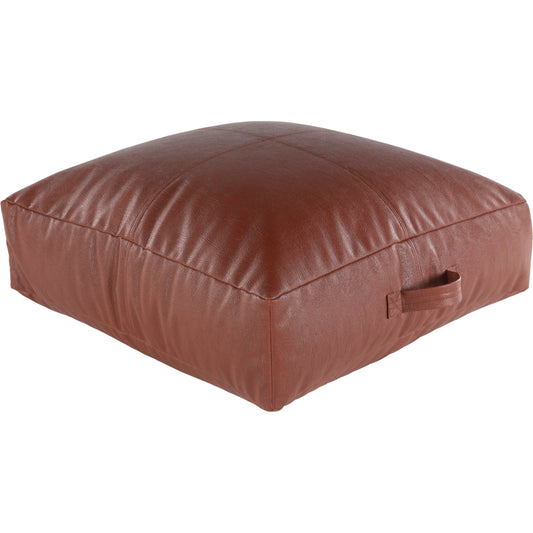 Mack Pillow - 14280 by Surya in brown. Made from front: 100% polyester, back: 100% polyester, fill: polybeads in a traditional style.