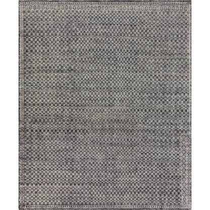 Malaga Rug - 25151 by Surya in ivory, black, medium gray. Made from 100% wool in a unique style.