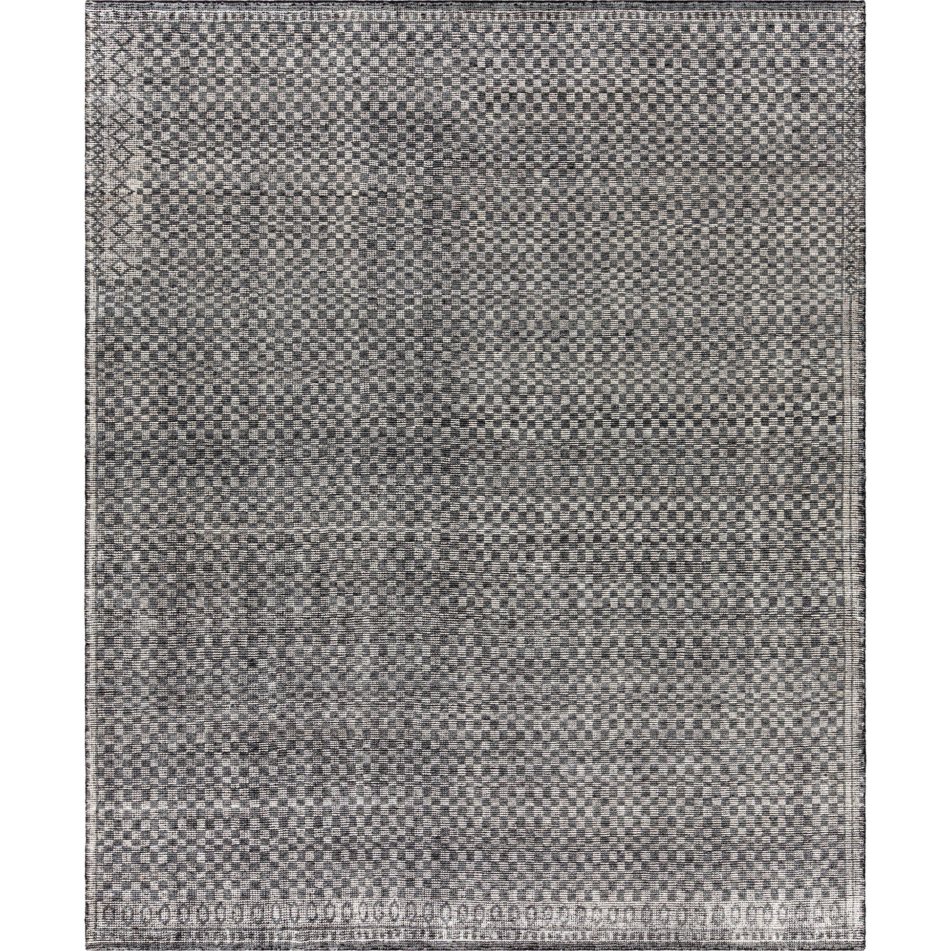 Malaga Rug - 25151 by Surya in ivory, black, medium gray. Made from 100% wool in a unique style.